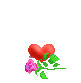 Gif animé je t'aime coeur